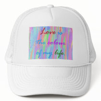 Love Is The Colour Hat by SjStevenson Love Is The Colour Hat