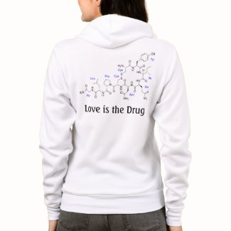 Love is the Drug - Oxytocin Molecule