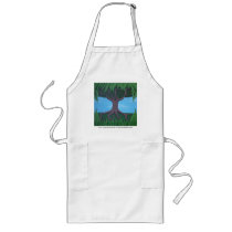 Love is the Root of Life Apron by theHOELstudio Love is the Root of Life Apron