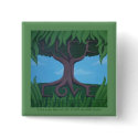 Love is the Root of Life Button by theHOELstudio Love is the Root of Life Button