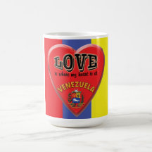 Love is Venezuela - Coffee Mug