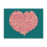 Love is Weird Postcard