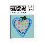 Love Island Doodle Art Postage postage