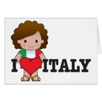 Love Italy Greeting Cards