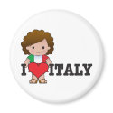 Love Italy magnets by mariabellimages Love Italy magnets