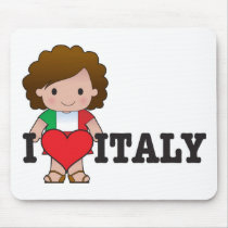 Love Italy Mouse Pad