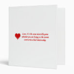 love-its-the-same-miserable-game-whether-you-are vinyl binder