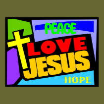 Love Jesus posters
