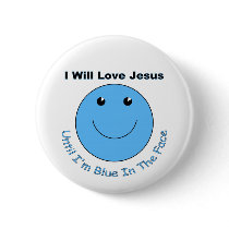 Love Jesus smiley face Buttons