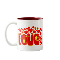 Love - John 13.34 mugs