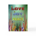 LOVE JOY AND PEACE cards