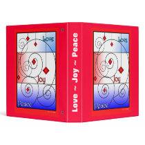 Love, Joy, Peace Christmas Binder