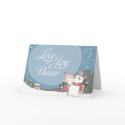 Love Joy Peace creative christmas cards