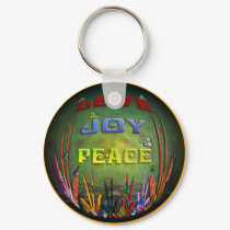 LOVE JOY PEACE KEYCHAIN