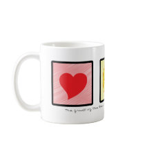 Love Joy Peace mug by UpstreamDesigns Love Joy Peace mug