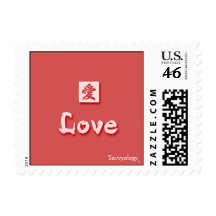 Love Kanji Zen Stamps