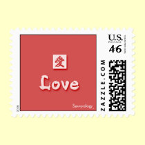 Love Kanji Zen Stamps by savvyology Love Kanji Zen Stamps