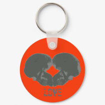 LOVE keychains by hadleymonster LOVE keychains