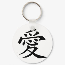 Love Keychain by clownfacearts Love Keychain