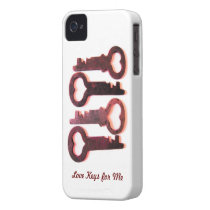 Love Keys iPhone 4/4S Case casemate cases