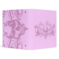 Love Kills Vinyl Binders