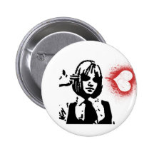 Love Kills Buttons