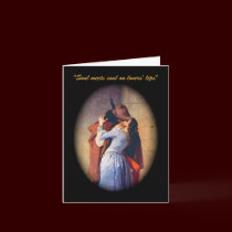 Love Kiss Bacio Card cards