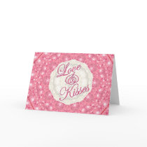 Love & Kisses Card by dndartstudio Love & Kisses Card
