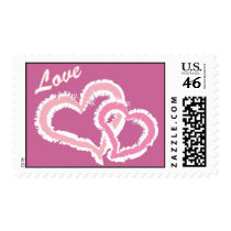 Love Kissing Hearts stamps