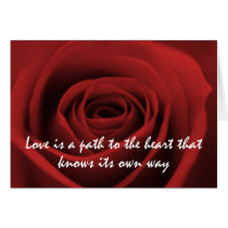 Love knows it's own way cards