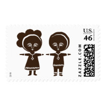 Love Knows No Borders Postage Stamp