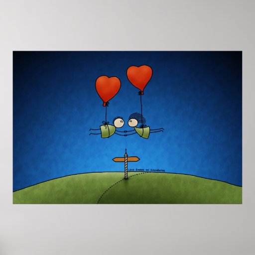 Love Knows No Boundaries Print