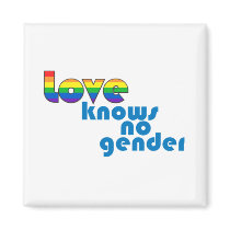 Love knows no gender magnets by CaringHearts Love knows no gender magnets