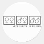 Love Knows No Gender Stickers