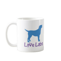 Love Labs (blue and purple) Coffee Mugs