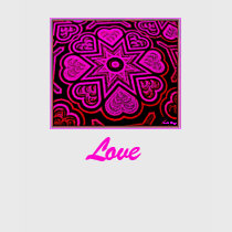 'Love' Ladies' T-shirt