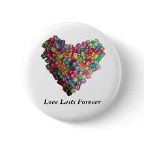 Love Lasts Forever buttons by Alexander2007 Love Lasts Forever buttons