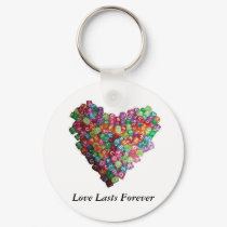 Love Lasts Forever keychains by Alexander2007 Love Lasts Forever keychains