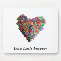 Love Lasts Forever mousepads by Alexander2007 Love Lasts Forever mousepads