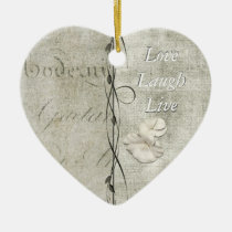 Love Laugh Live ornaments