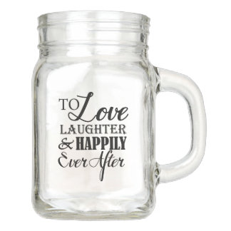 This Home Runs On Love Laughter And Prosecco Kitchen Wall Sticker Love Laughter Happily Ever After Wedding Mason Jar