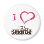 Love LCD Smartie Fridge Magnet