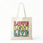Love Lets Live (Alternate) / Abort73.com bags