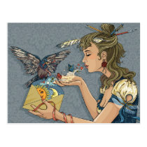 Love letter card postcards