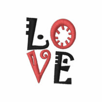 Love Letters embroidered shirts