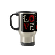 Love Letters in Red and white - Customized mugs by myhome71 Love Letters in Red and white - Customized mugs