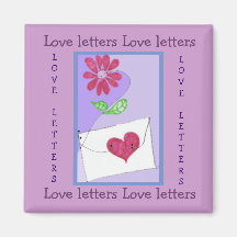 Love letters magnet