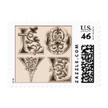 Love Letters Wedding Postage Stamps