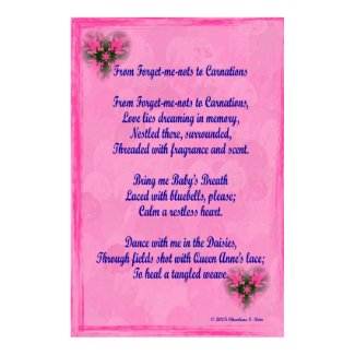 Love Lies Dreaming (Poem) print