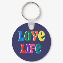 LOVE LIFE! customizable christian message keychains by HolyWords LOVE LIFE! customizable christian message keychains